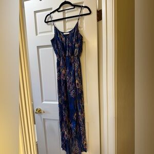 Blue lush mid dress